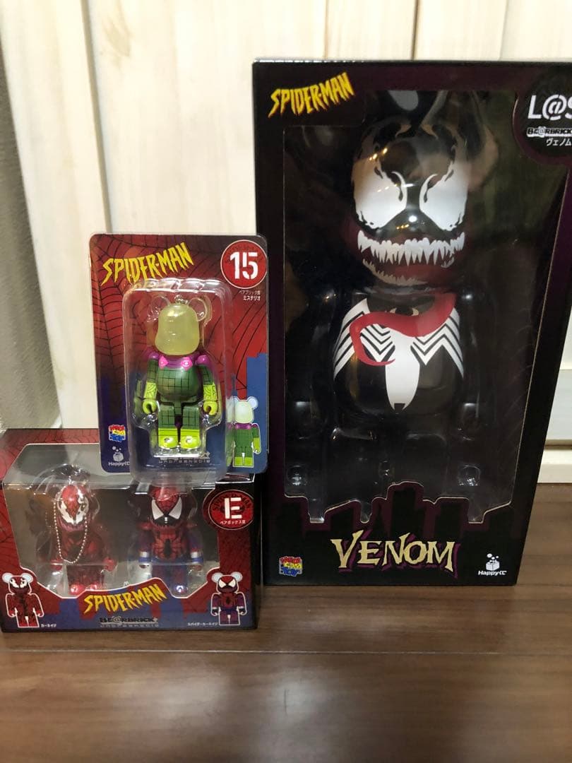 SPIDE-MAN BE@RBRICK ハッピーくじラスト賞ヴェノム