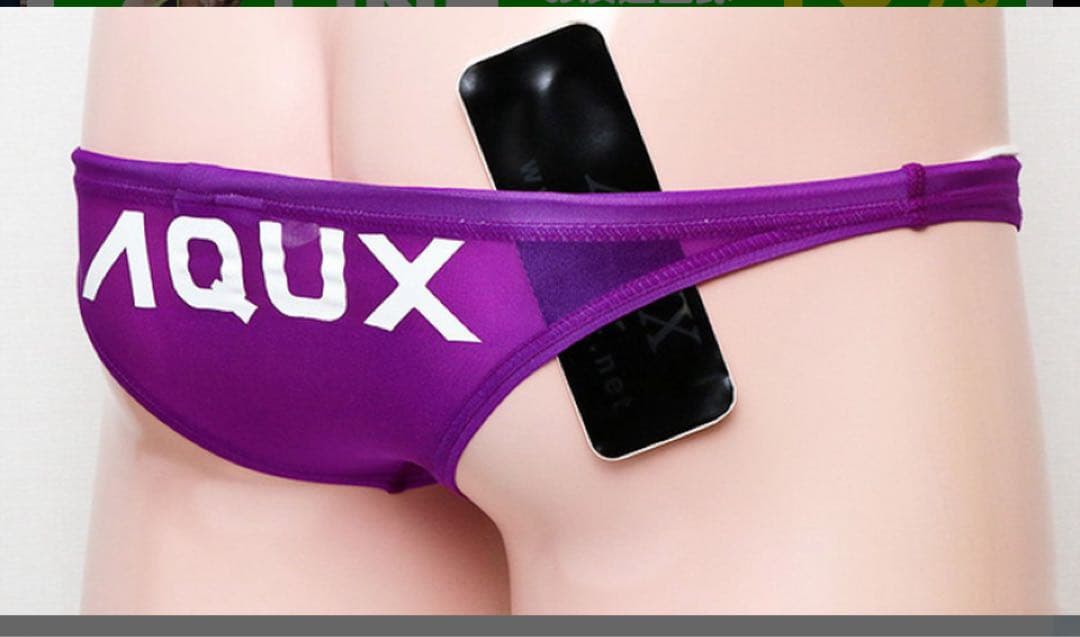 AQUX【新品未使用】完売品⭐︎Half Back Swim Sheer水着LL✨ - メルカリ