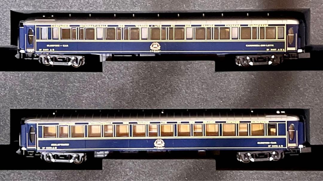 鉄道模型 K23218 Riviera Express 客車4両セット Nゲージ