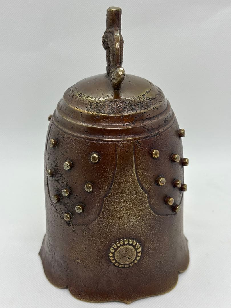 #美品✨ 銅製 吊り鐘　半鐘（小型梵鐘）S-8