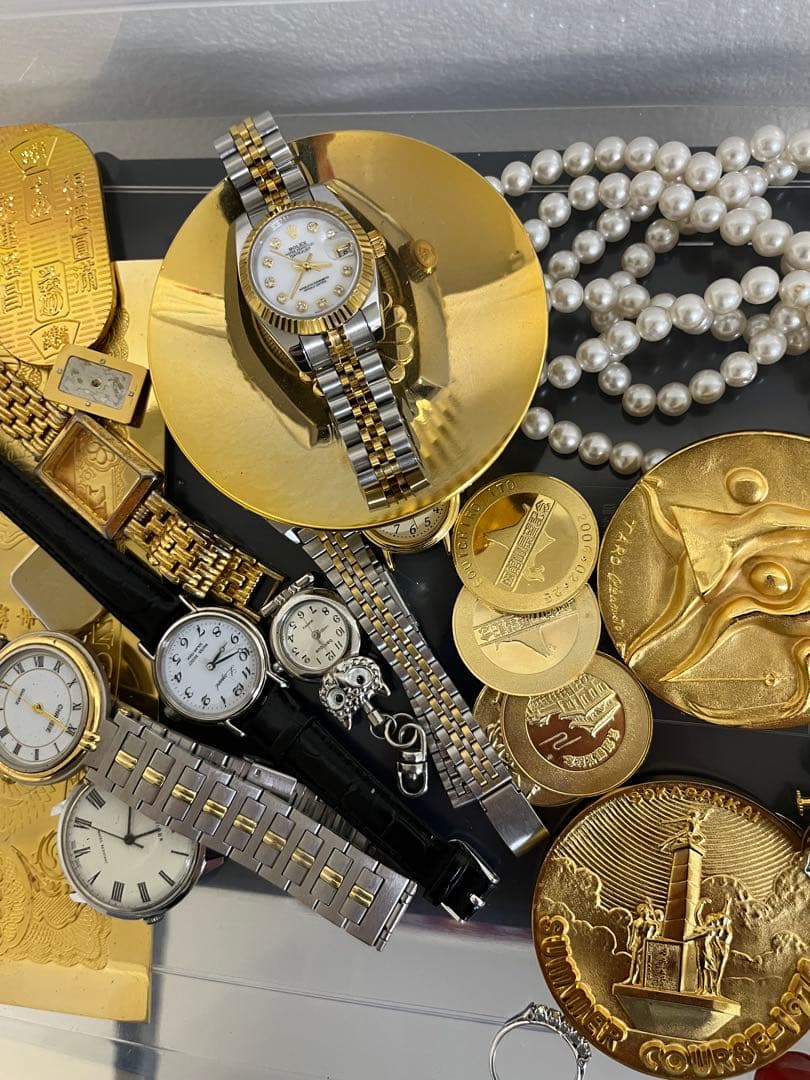 遺品整理　アクセサリー　イミテーションまとめ　約1,000g