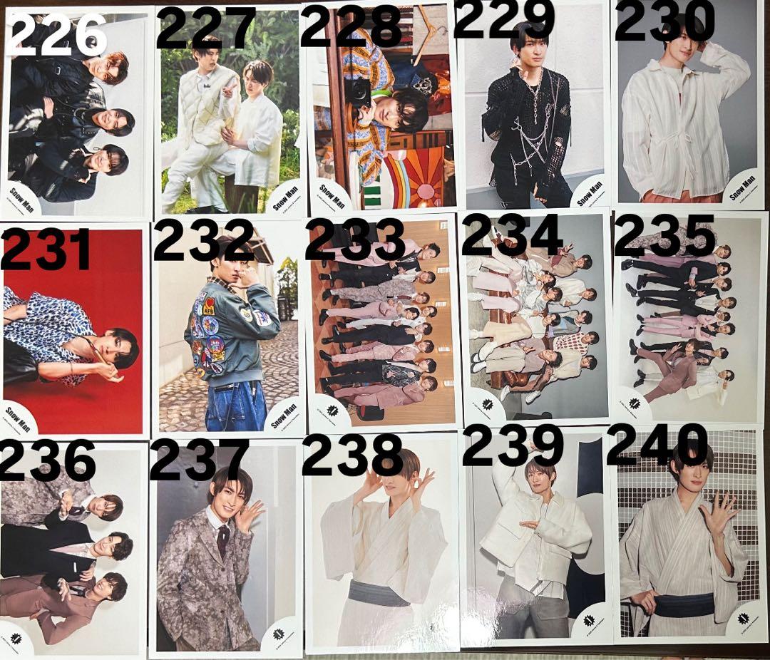 【バラ売り可】 Man 公式写真 201枚