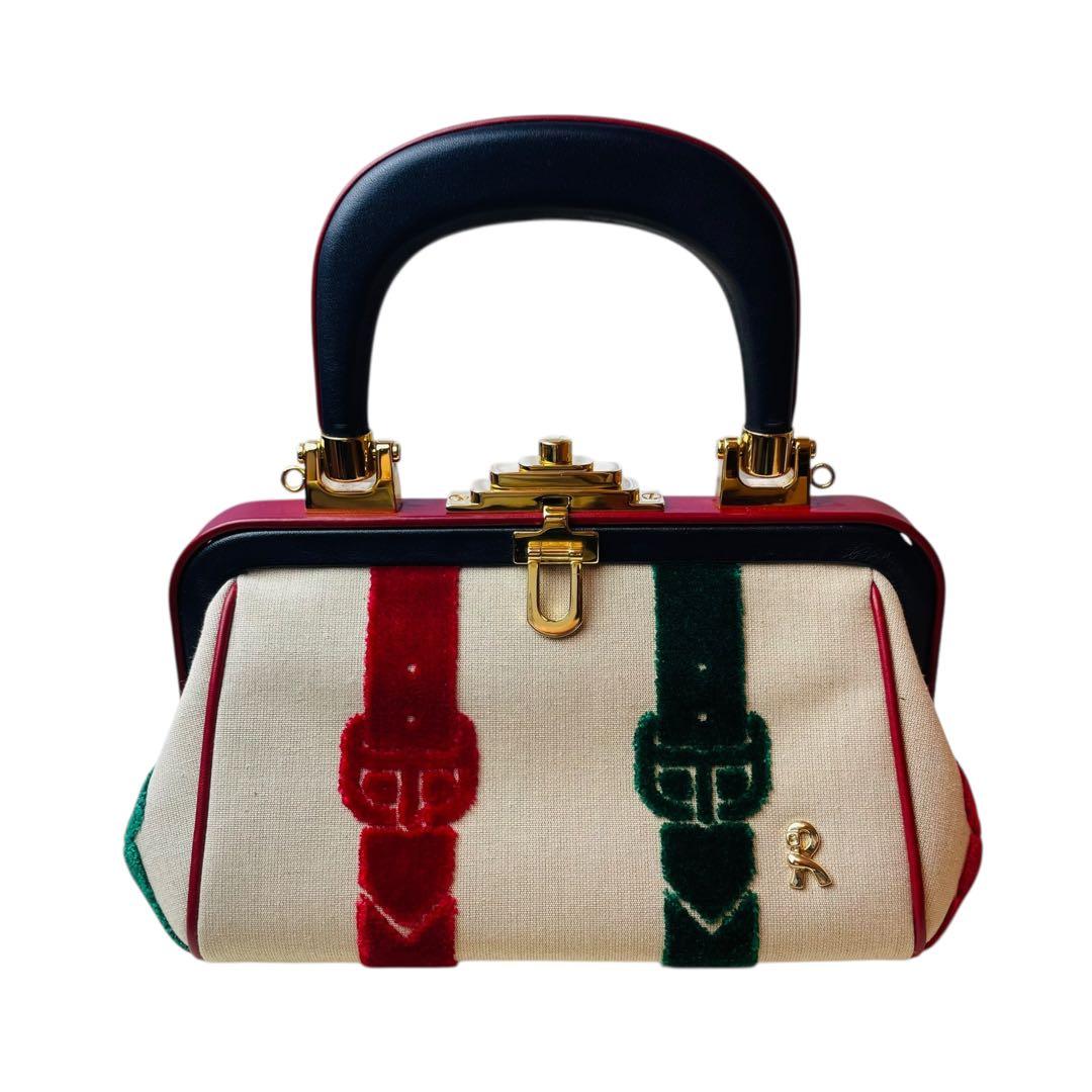 和装にも◎ 希少 未使用級 ロベルタディカメリーノ バゴンギ レトロ 2way