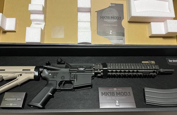 東京マルイMk18 節約 MOD.1ガスブローバック スペアマガジン付き 東京