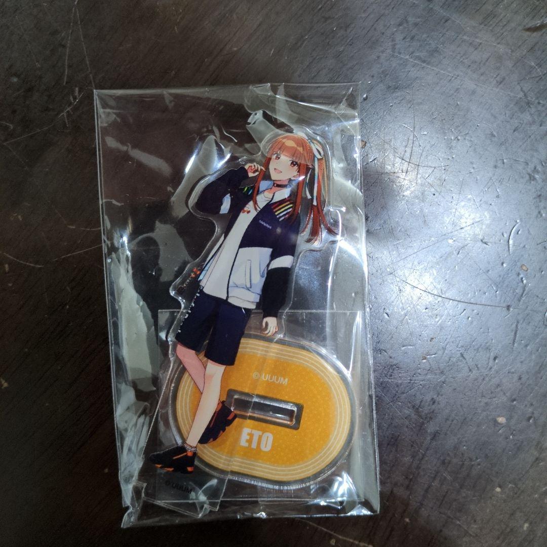 セブンイレブン×カラフルピーチ アクリルスタンドえと えとさん