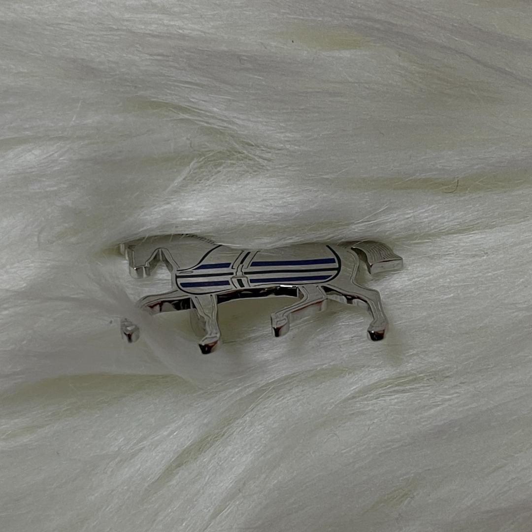 エルメス　2025新商品　スカーフ70リング 《馬着を着た馬》　新品未使用品