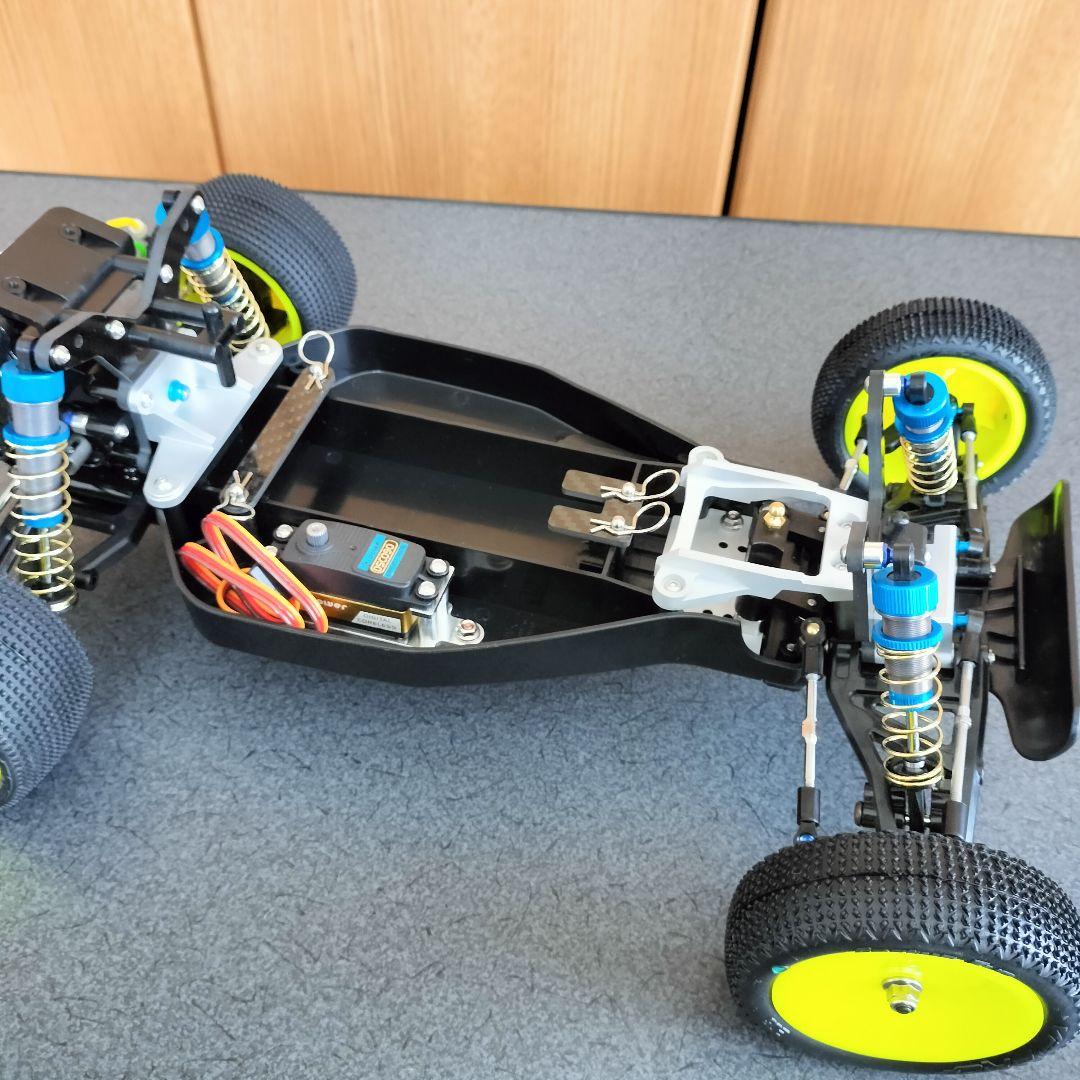 タミヤDT-02 カーボンダンパーステー③