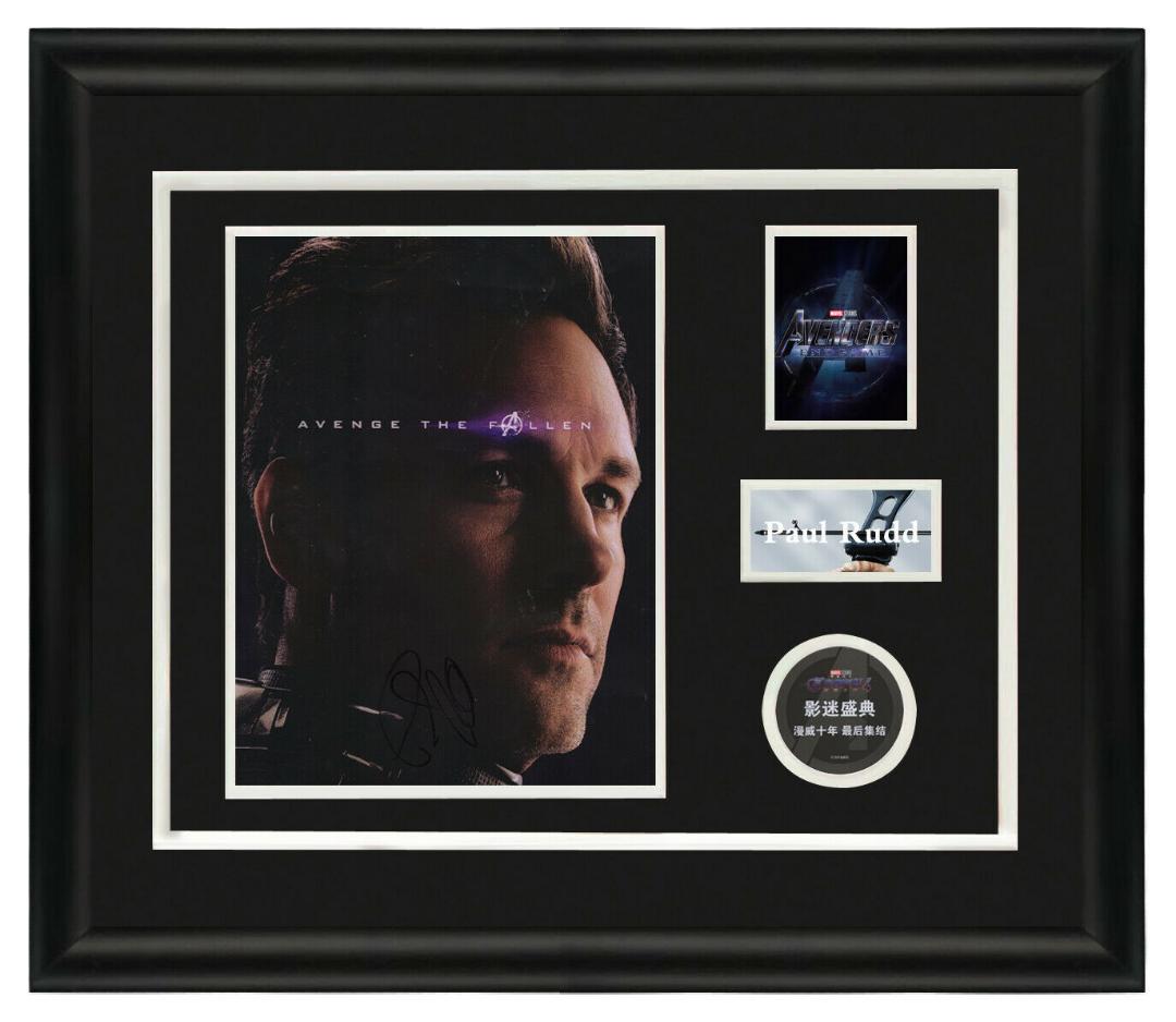 直筆サイン入り写真 ポール・ラッド アントマン/フレーム別/SA鑑定済