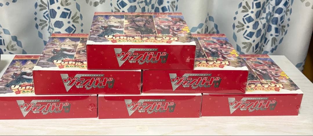 ヴァンガード　リリカルモナステリオ　未開封box シュリンク付き　6BOX