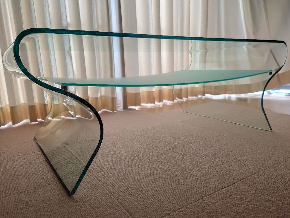 FIAM Italia(フィアムイタリア) ガラステーブル モデルジェニオ FIAM