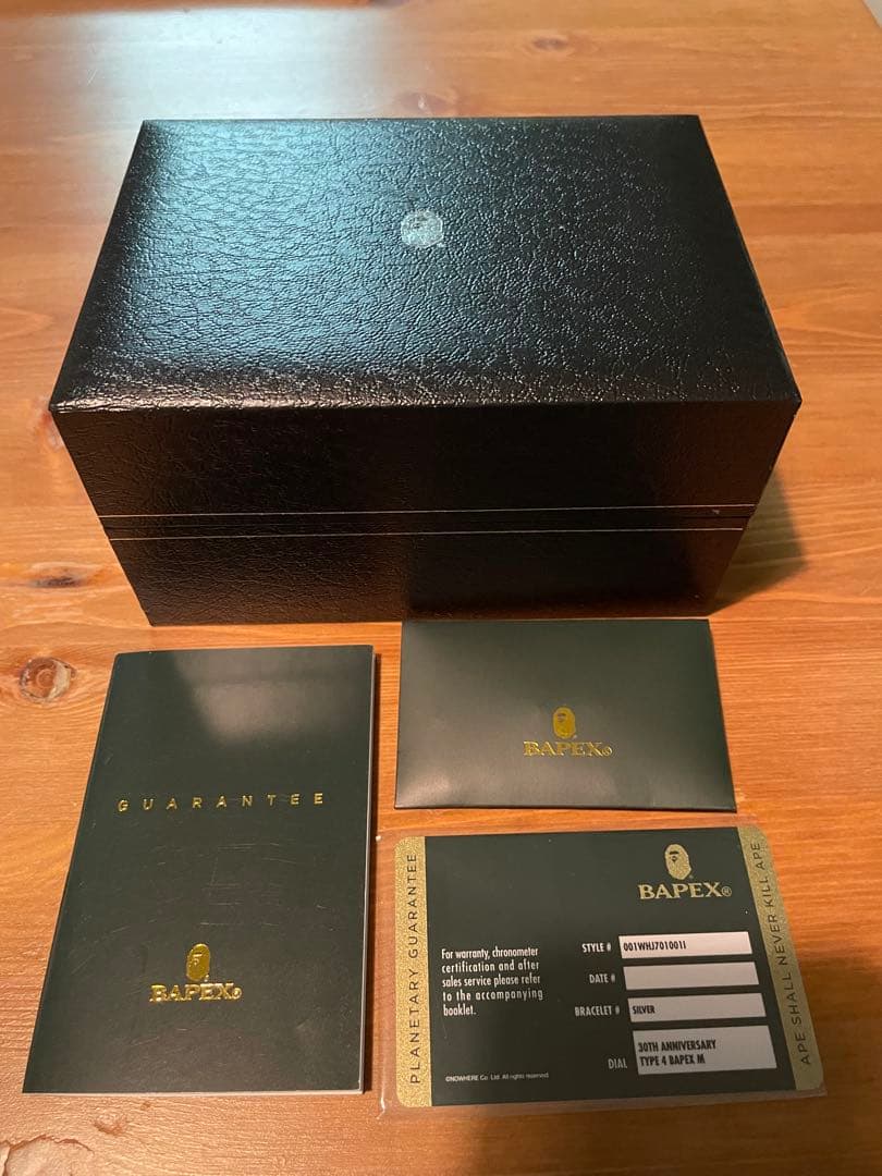 時計 BAPE 30TH ANNIV. TYPE 4 BAPEX M