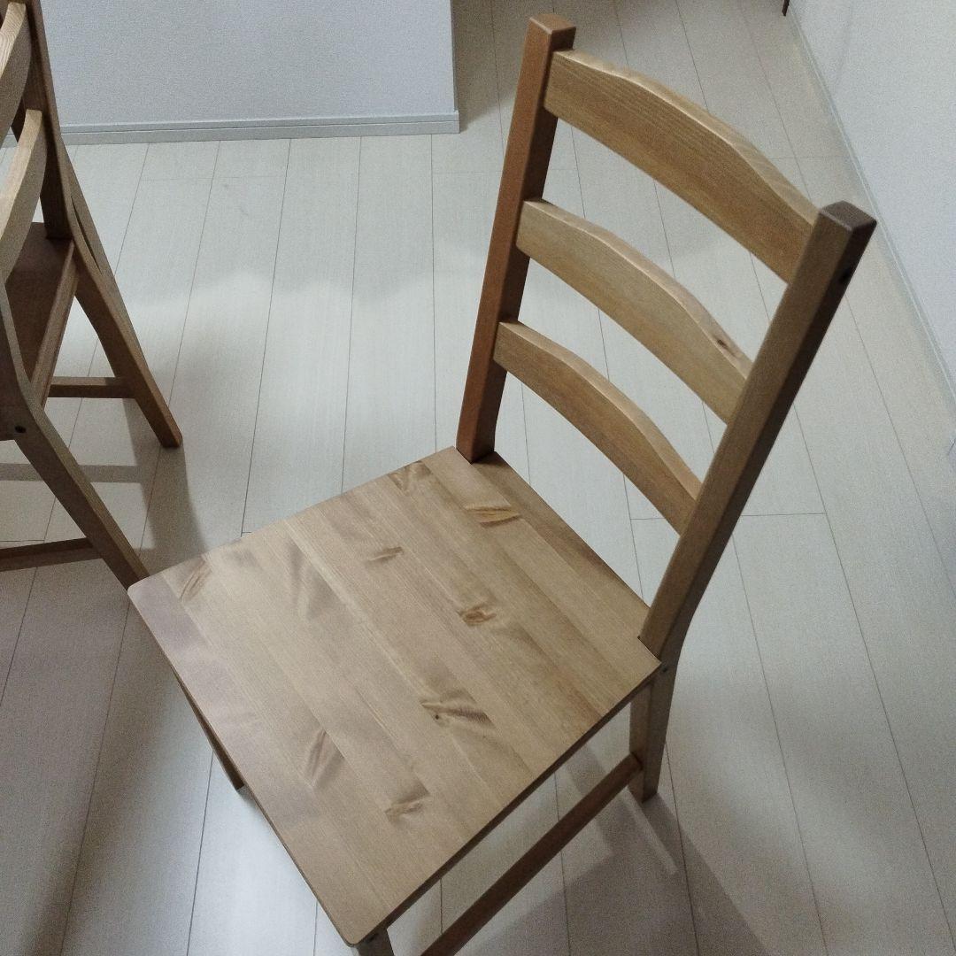 【引取り限定】美品　IKEA ヨックモック　テーブル&チェア　セット