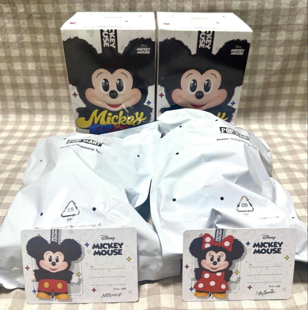 POP MART ミッキーファミリー ミッキー ＆ ミニー ディズニー