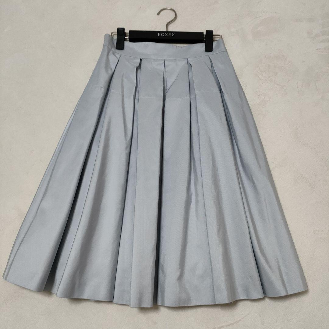 専用！極美品❢FOXEY　プリーツスカート　絹100%　フォクシー　40