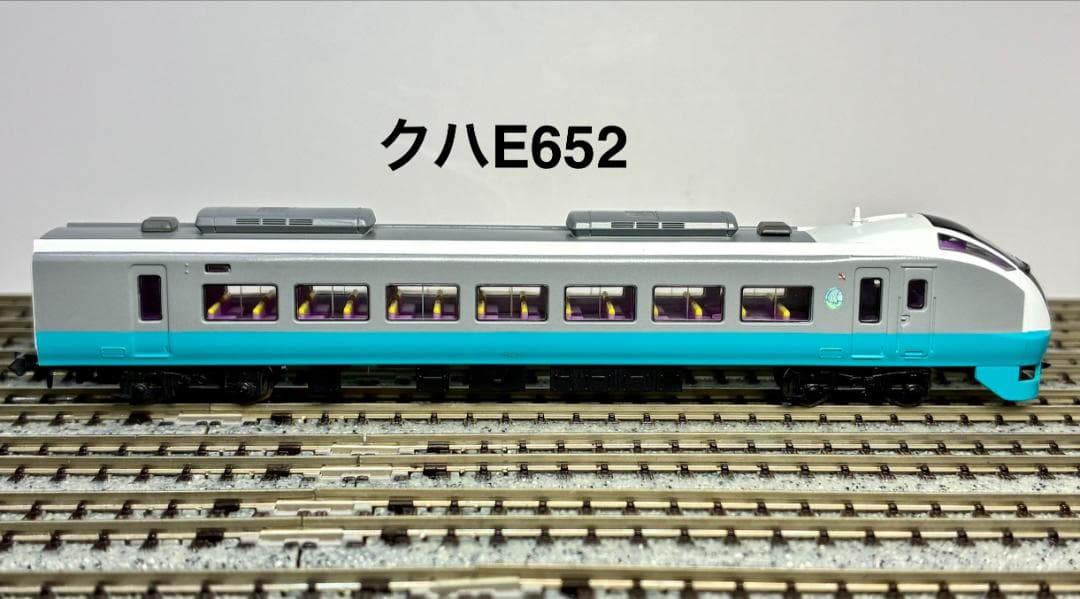 絶版 希少モデル＊E653系『フレッシュひたち 緑編成』7両セット