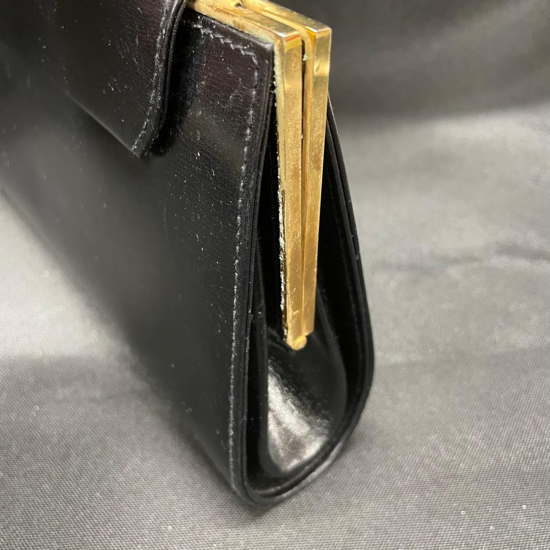 オールドグッチ　GUCCI ショルダーバッグ　サークルロゴ　ゴールド