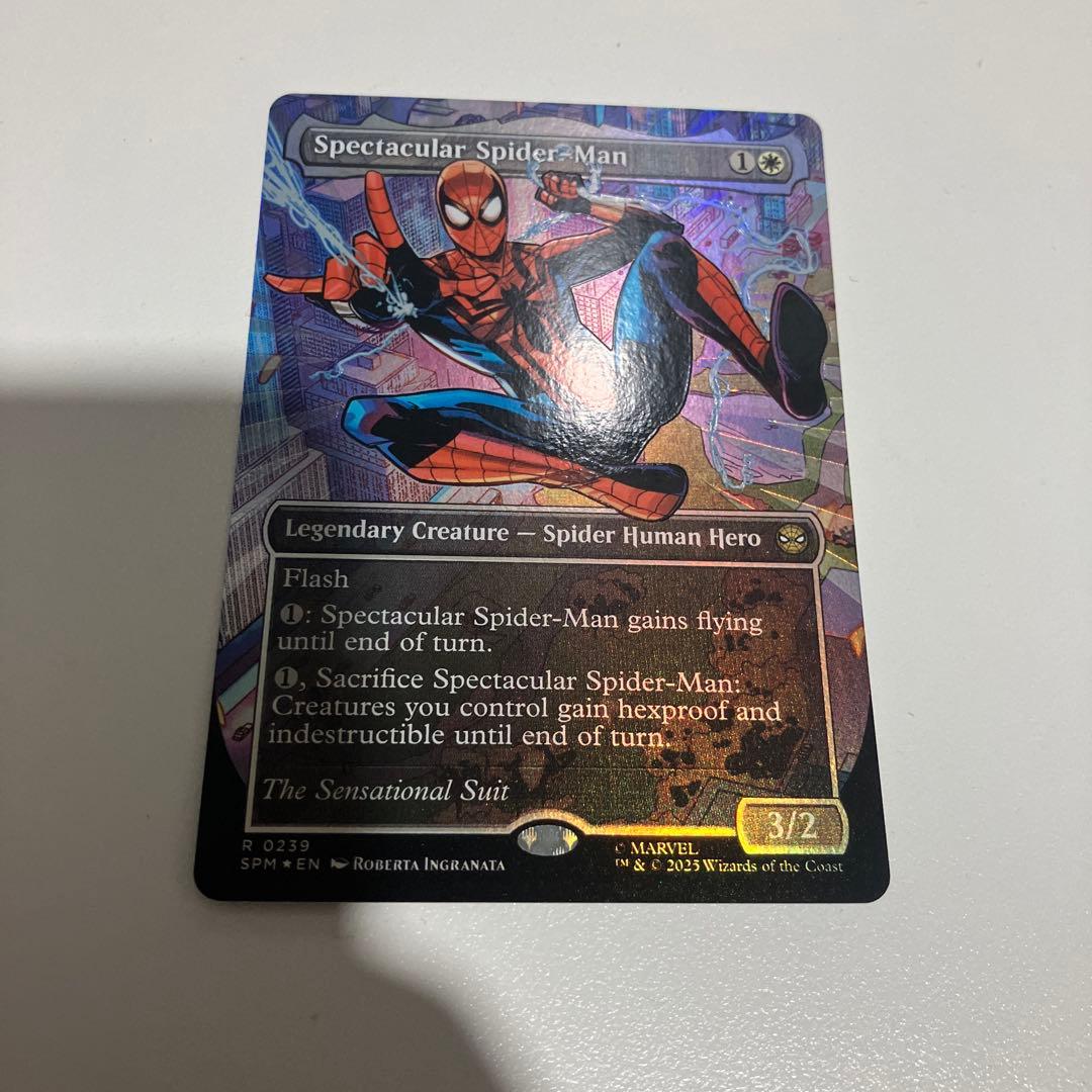 テクスチャー・Foil スペクタキュラー・スパイダーマン