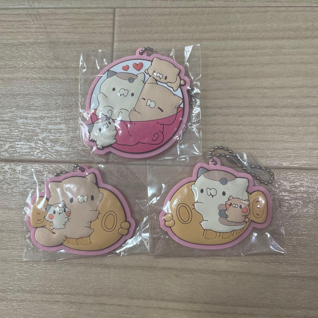 となりのにゃんこ(ミケクリ)ラバーマスコット - メルカリ