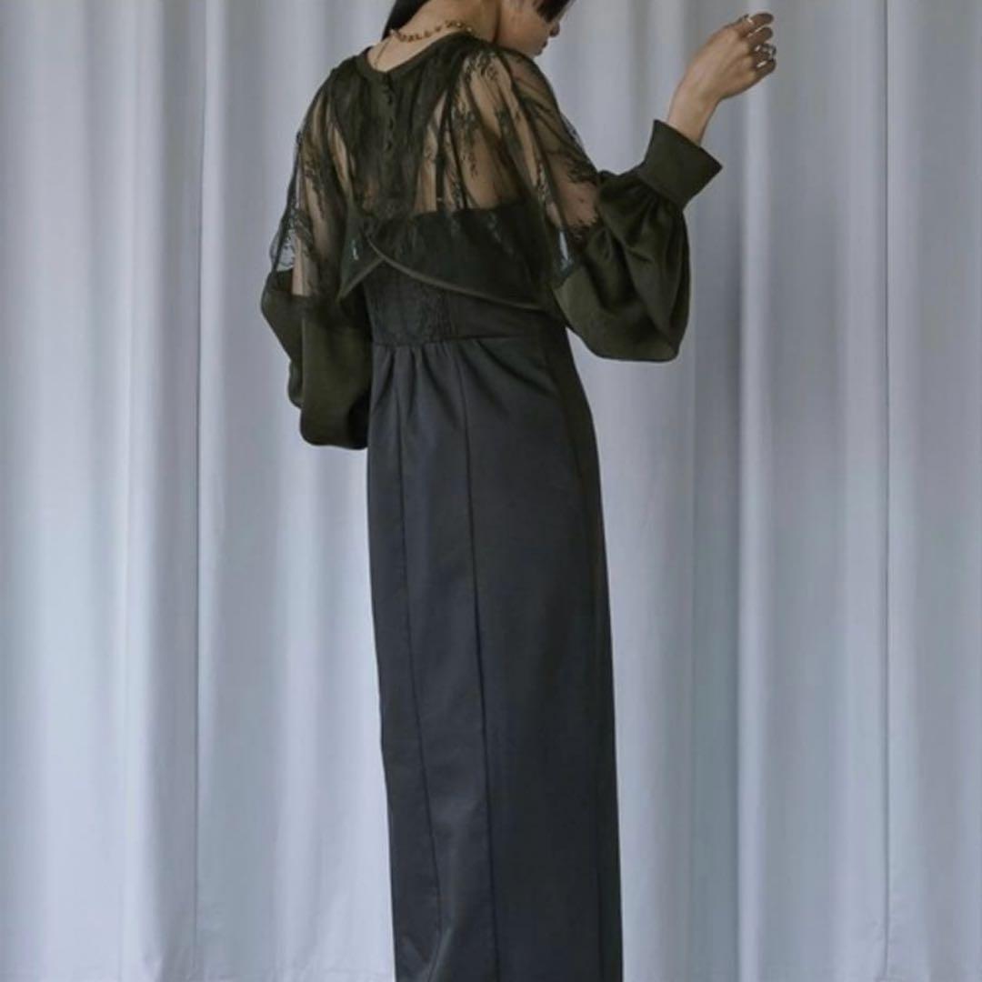 Ezick Lady set レーストップドレス 結婚式 ボレロ