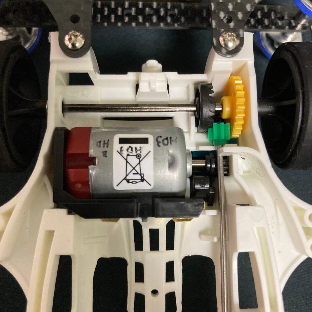 ミニ四駆 ブラックグラスホッパー2 MAシャーシ カーボンパーツ 脱脂済