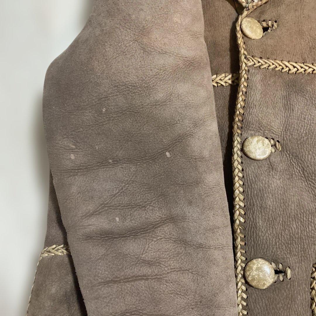 ジャケット・アウター 70s Vintage North Beach Mouton Coat