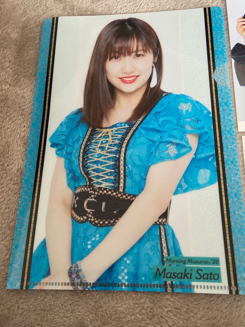 最終価格【即日発送】佐藤優樹 モーニング娘。 生写真&クリアファイル