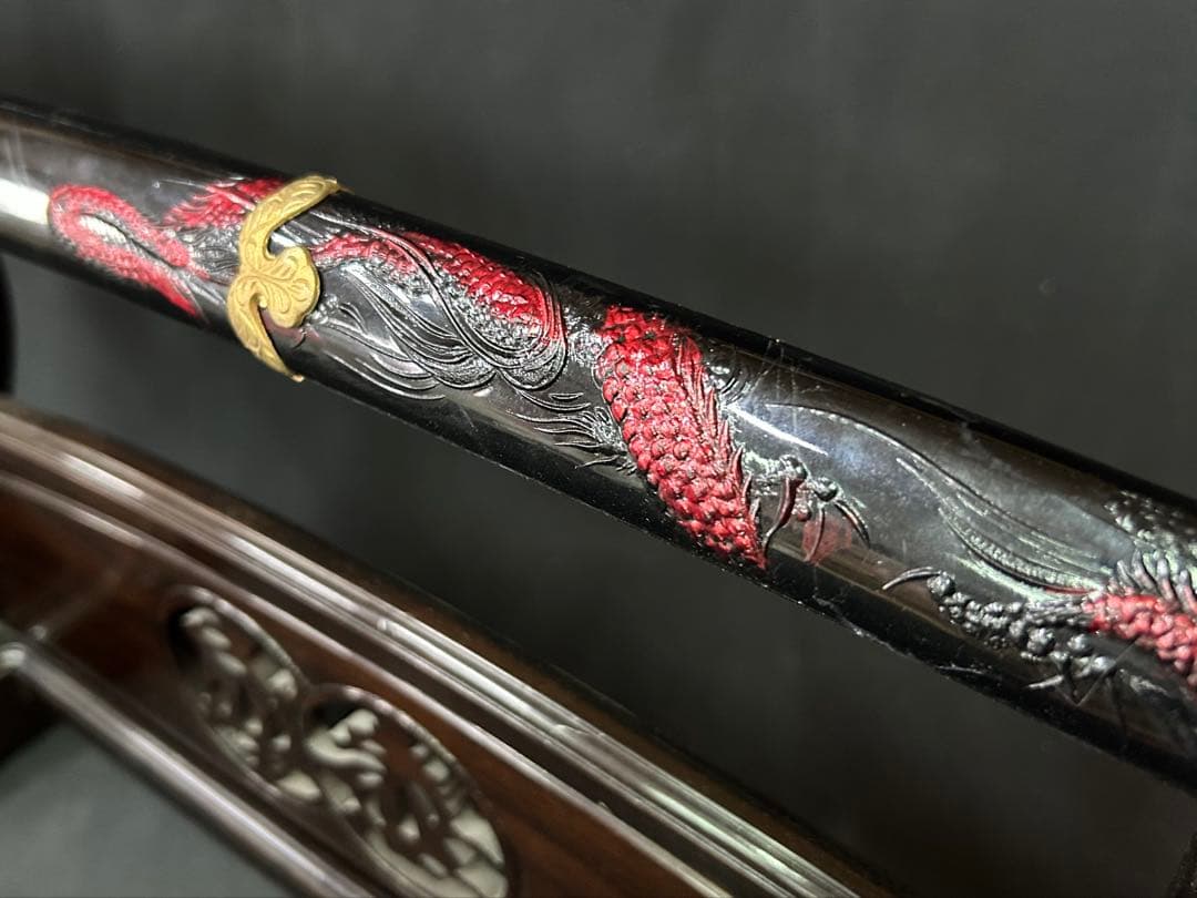 模造刀 太刀 龍彫 日本刀 武具 観賞用