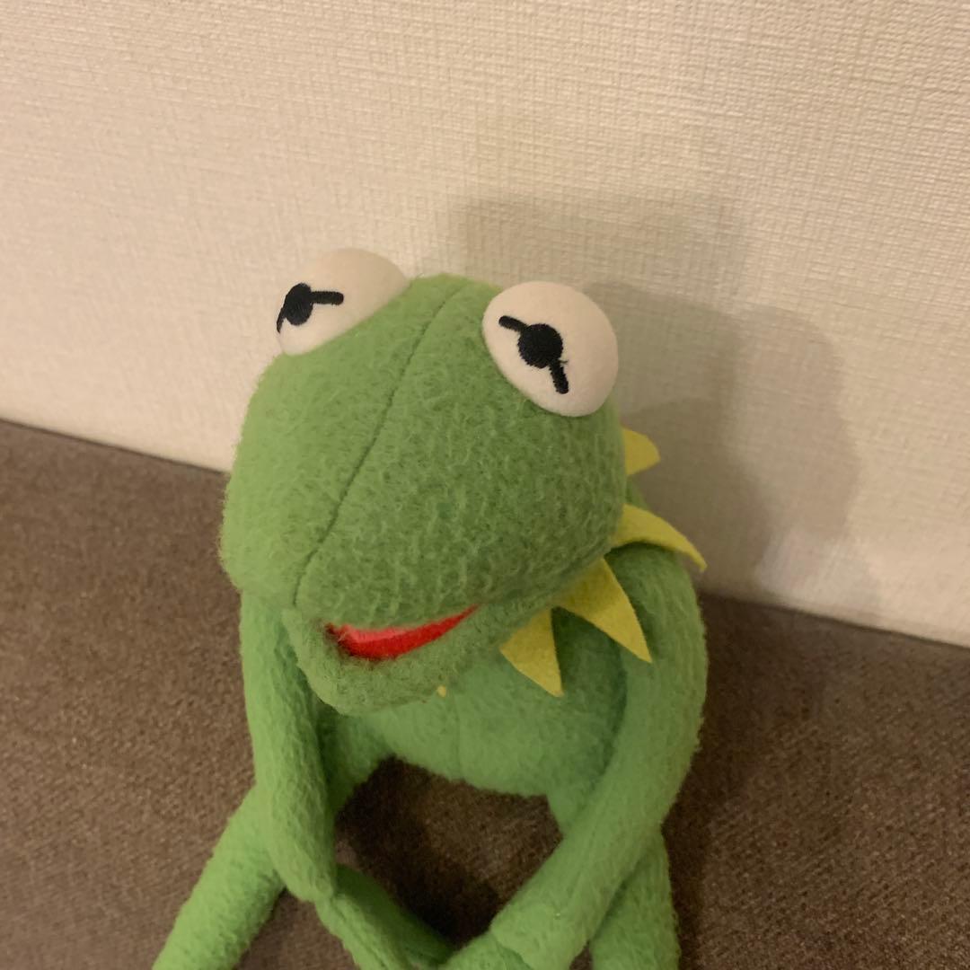 ヴィンテージ カーミット オルゴール ぬいぐるみ EDEN社 セサミストリート