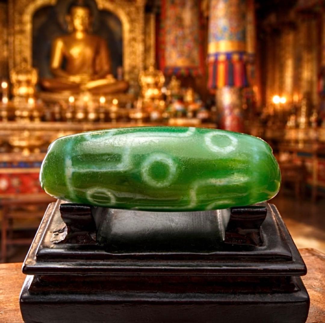 ◇激レア秘宝◇ 九眼天珠 1895 老天珠 ジービーズ お守り 呪物