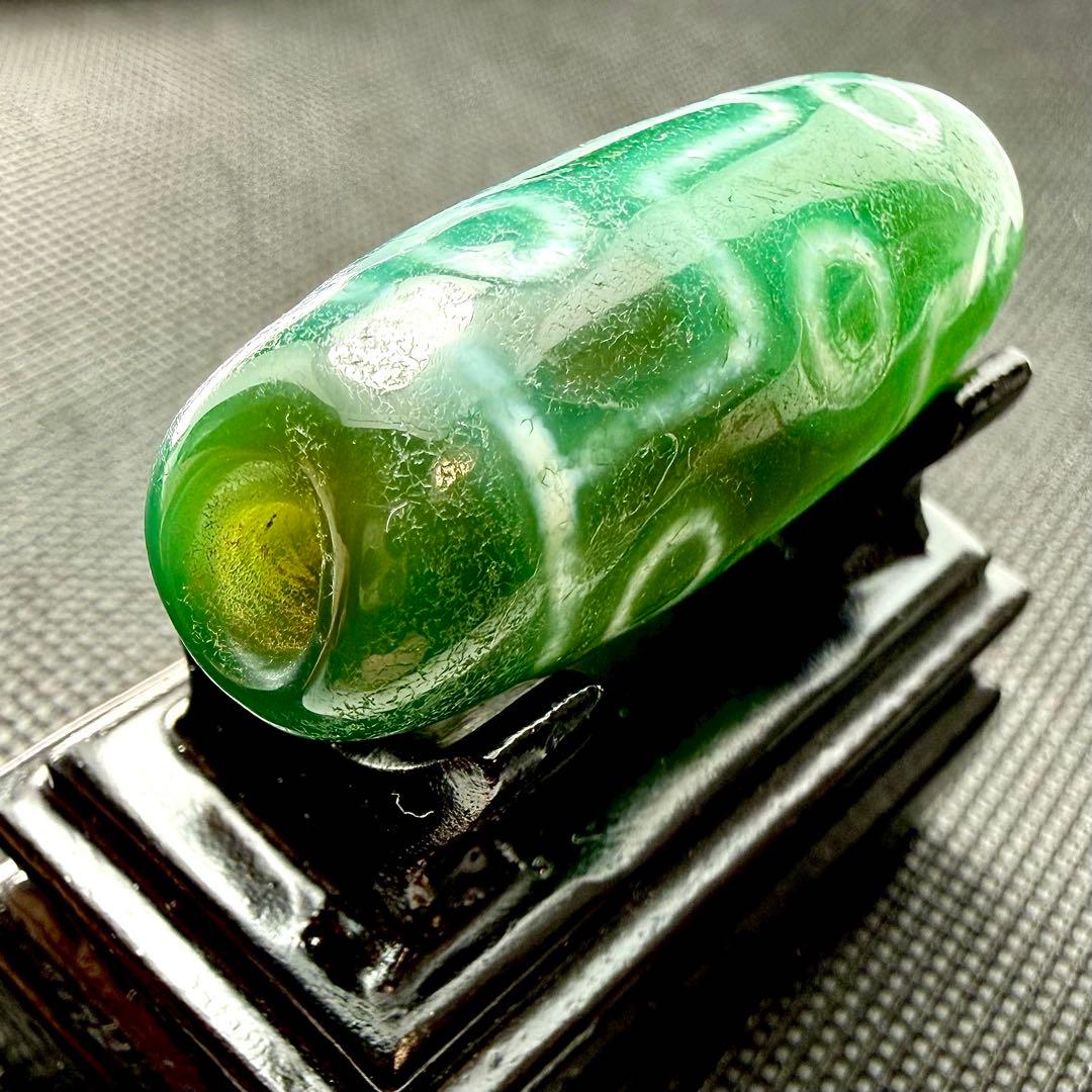 ◇激レア秘宝◇ 九眼天珠 1895 老天珠 ジービーズ お守り 呪物