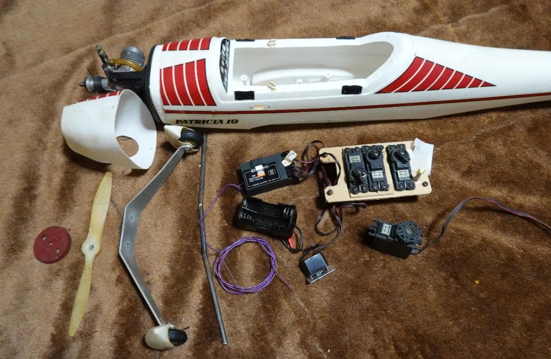 京商 ラジコン飛行機 PATRICIA 10 エンジン プロポ付