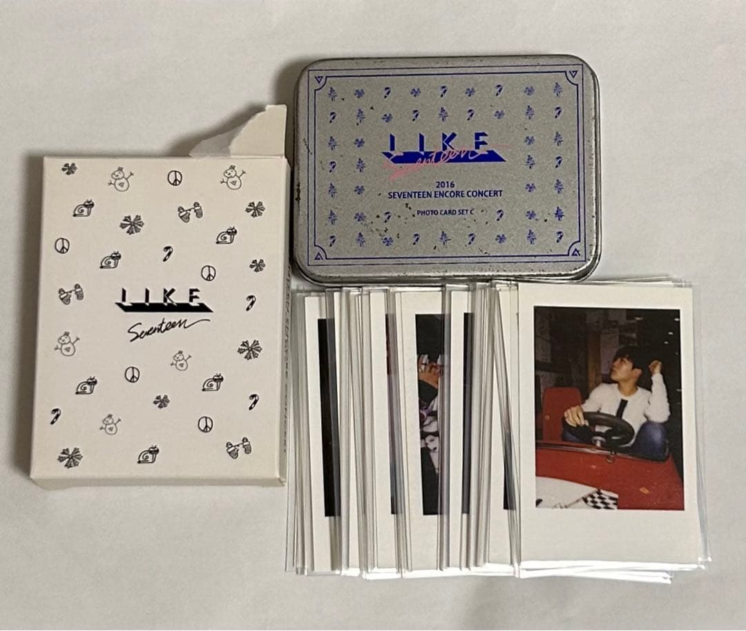 LIKE SEVENTEEN Boys Wish 2015 フォトカードセットB