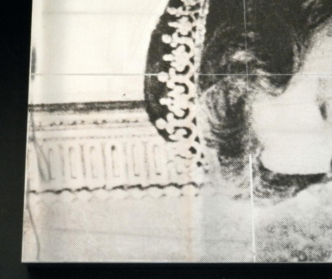 鉄板/オブジェ】昭和天皇・皇后・両陛下・シルクスクリーン2作