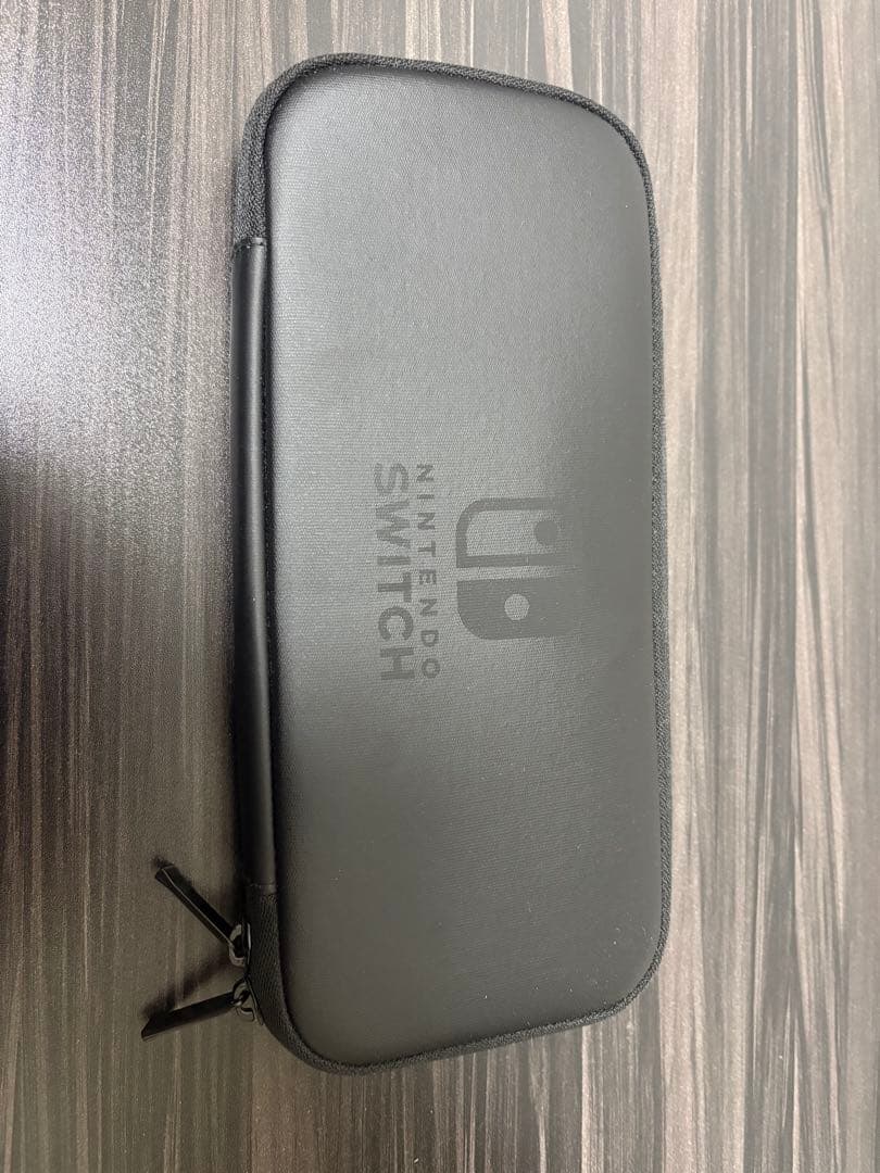 Nintendo Switch 本体 グレー 保護フィルムあり/パッド付き