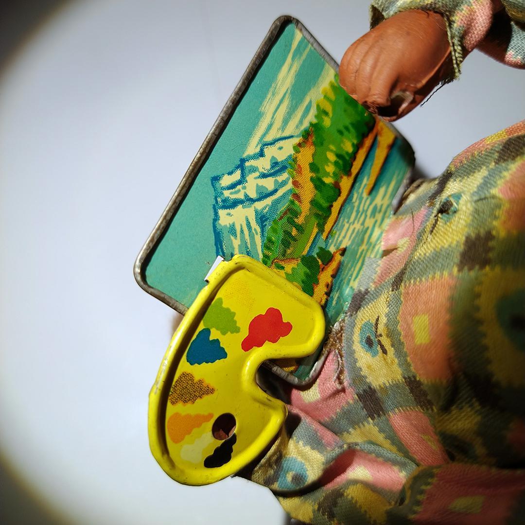 ぺ*ん様 野村トーイ リトルモンキー アーティスト ブリキ