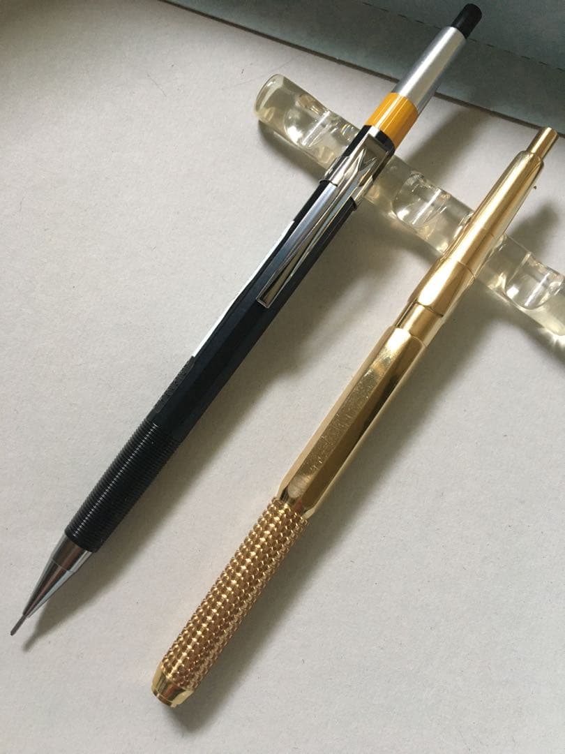 ぺんてる　PG5 カスタム軸　シャーペン　シャープペンシル 真鍮 黄銅 DIY