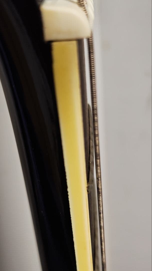 JJ Head ブラックアコースティックギター