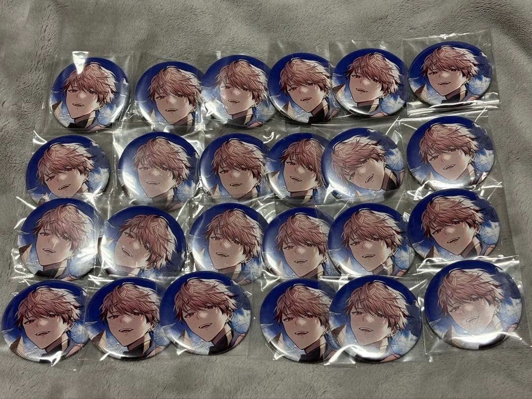 にじさんじ セラフ・ダズルガーデン 誕生日グッズ 缶バッジ 2024