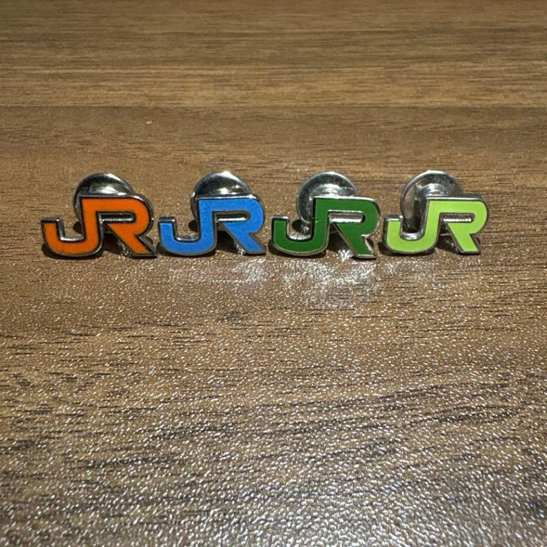 JR 襟章 ピンバッジ 鉄道国鉄列車電車機関車貨物レトロ微章