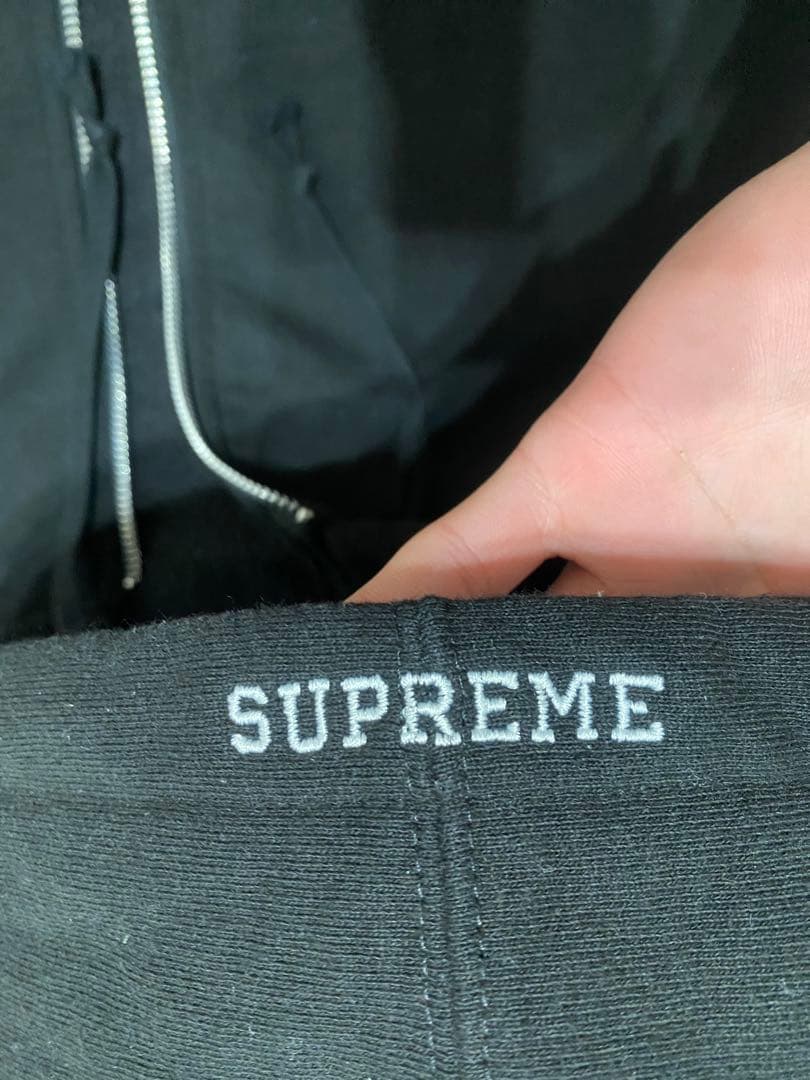 トップス supreme s logo zip up hooded sweatshirt