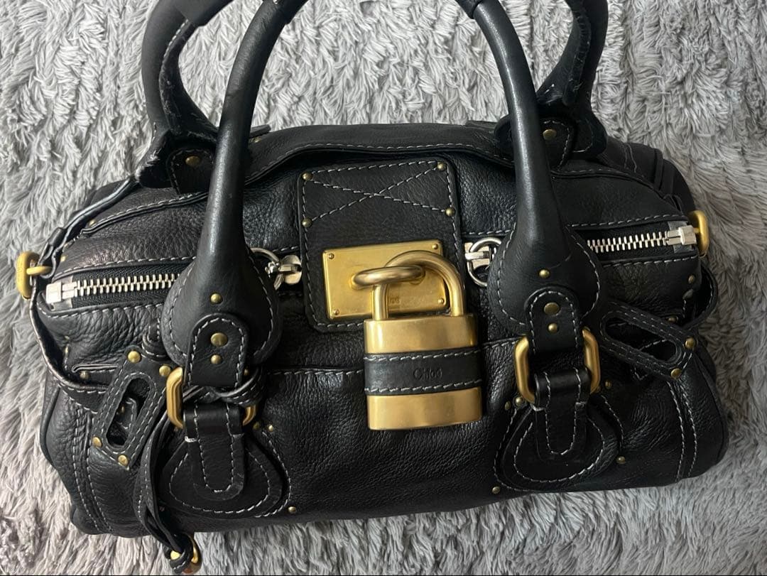 【廃盤・美品】クロエ　パディントン　ミィディアム　ブラック　即発送可