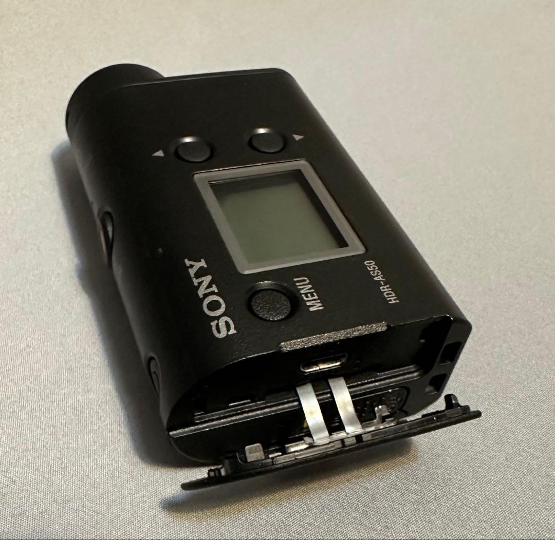 【中古】SONY HDR-AS50 アクションカメラと防水ケース