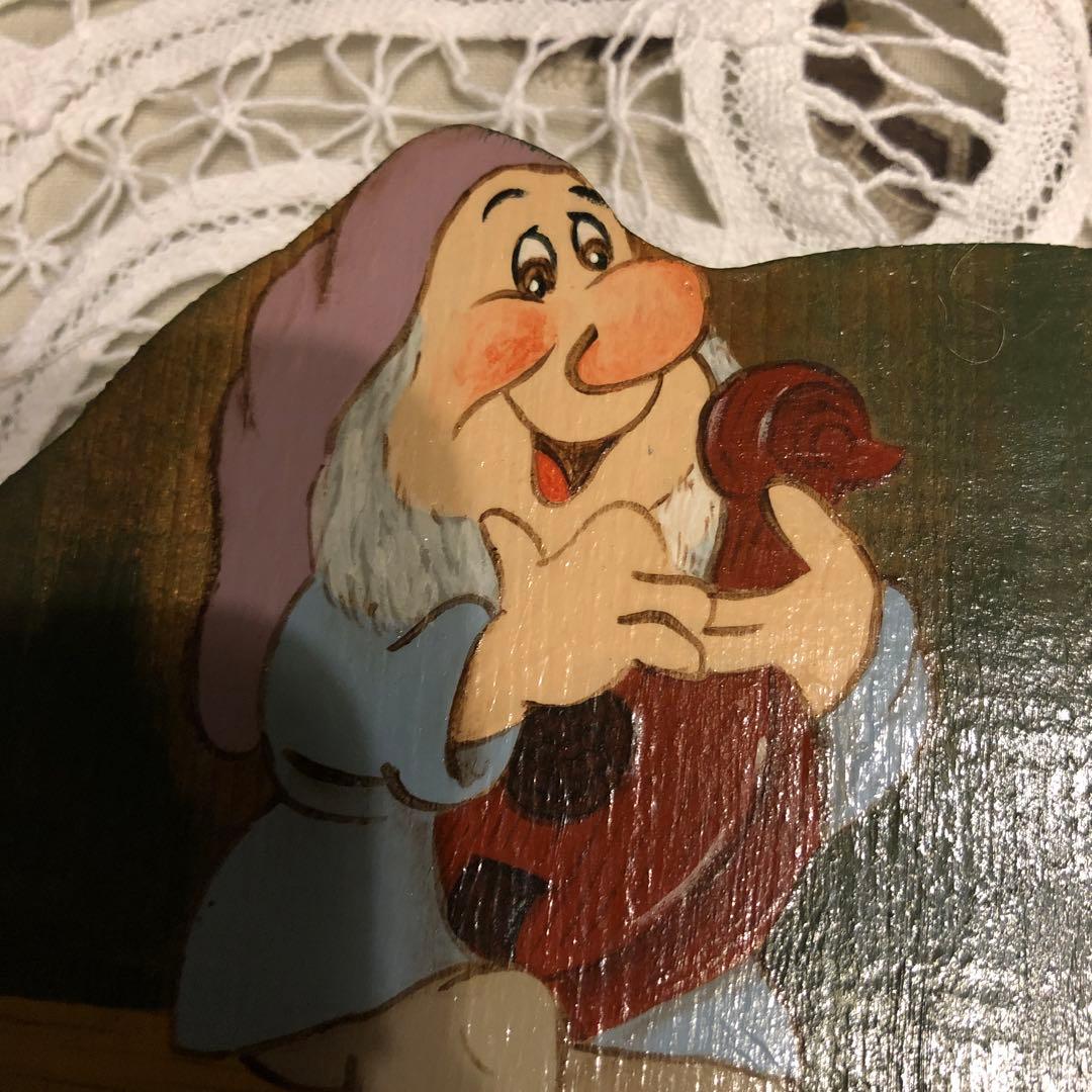 ディズニー　白雪姫と７人の小人　トールペイント