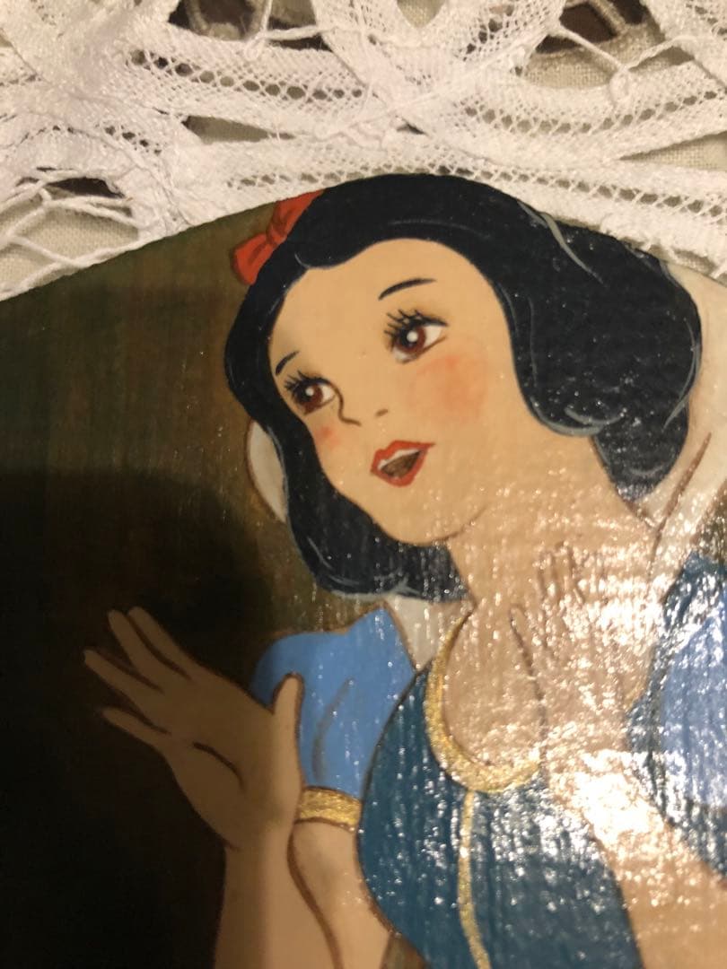 ディズニー　白雪姫と７人の小人　トールペイント