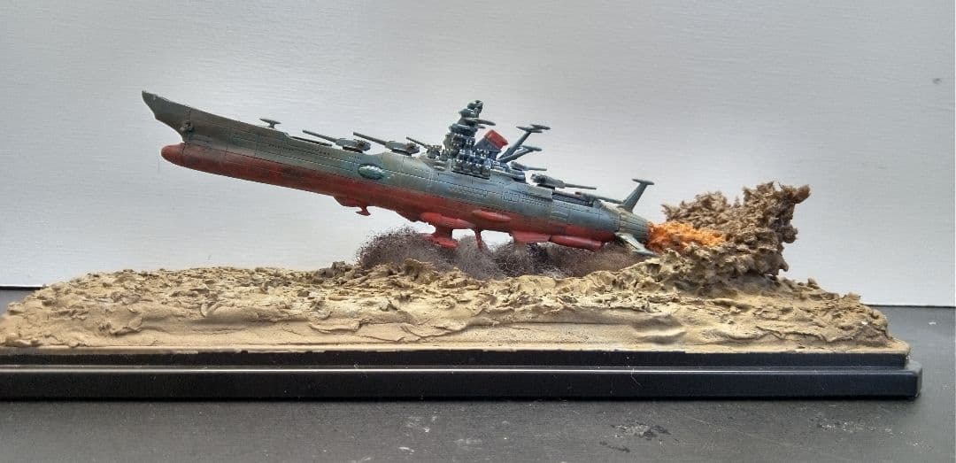 バンダイ.メカコレ.宇宙戦艦ヤマト2199ジオラマ完成品