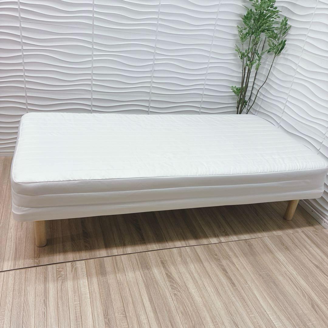 ◇大阪府全域 神戸市 配達料無料！◇無印良品◇脚付きマットレス◇シングル◇