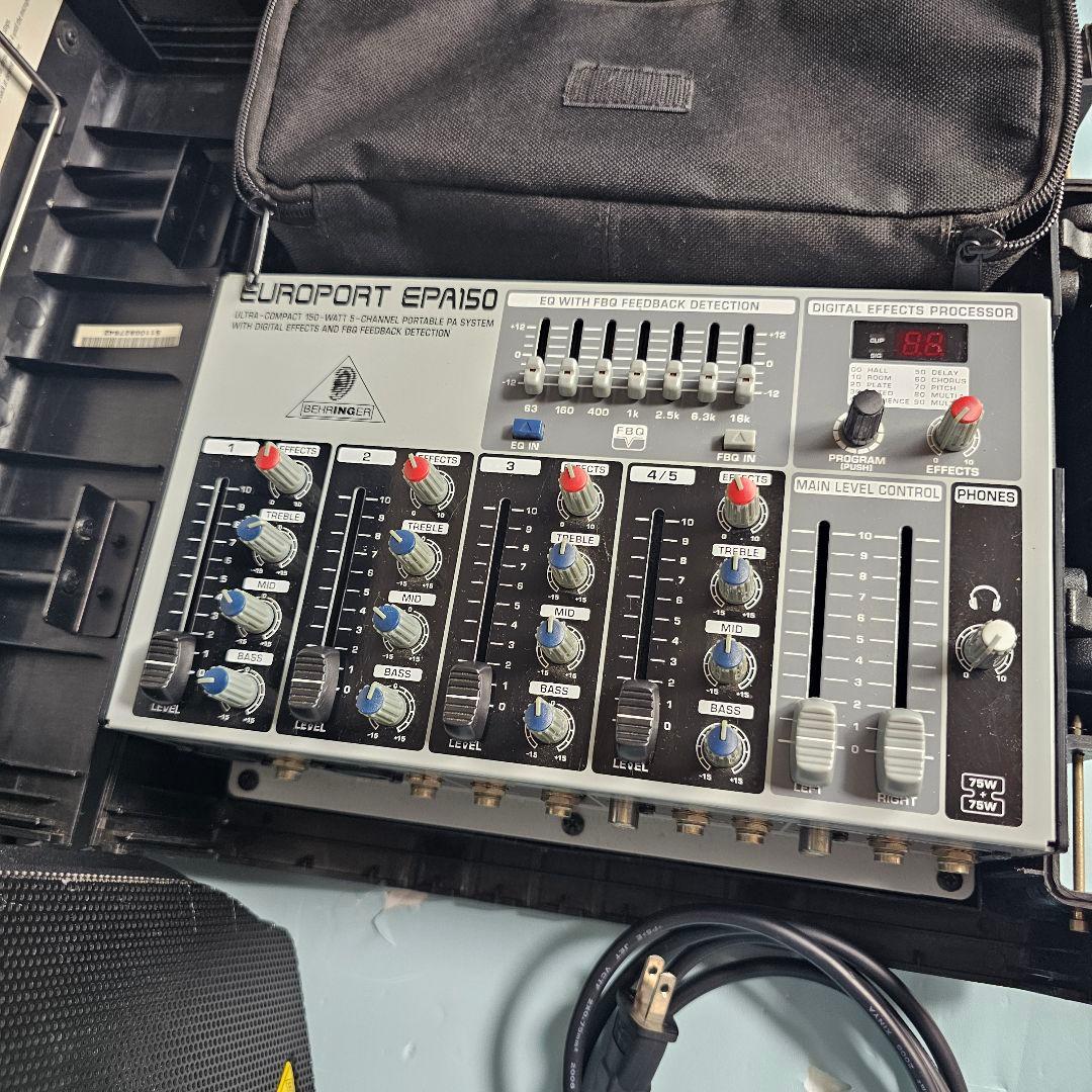 配信機器・PA機器・レコーディング機器 EUROPORT EPA150