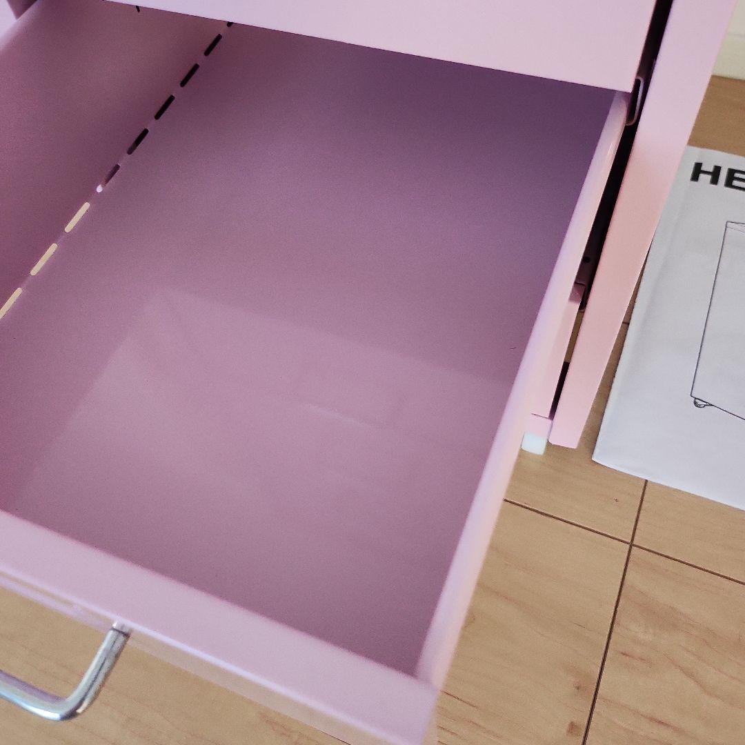 ねこ様専用】IKEA HELMER ピンク キッズチェスト 6段 - メルカリ