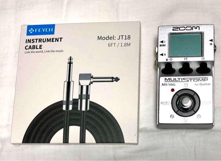 マルチストンプ MS-50G シールド 電源コード付き マルチストンプ MS