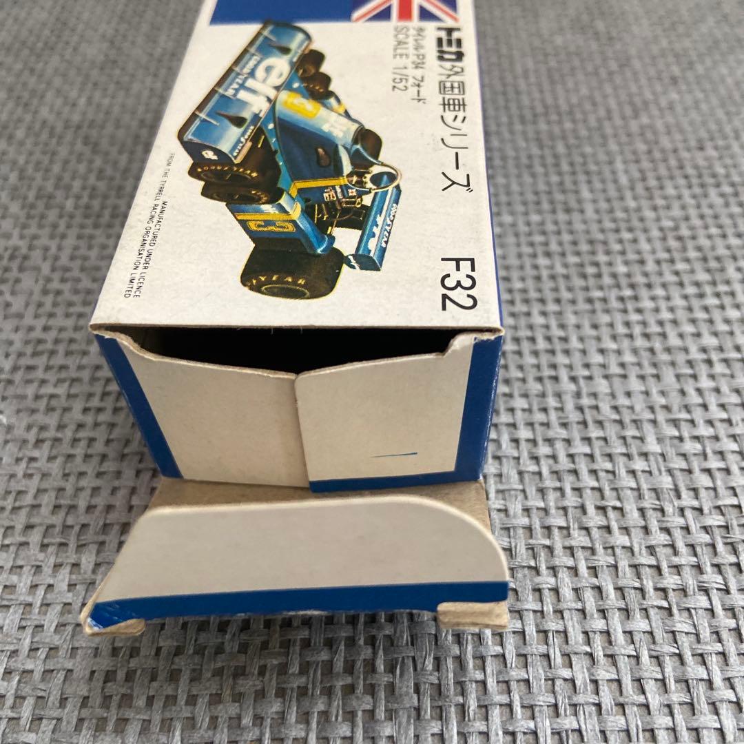 TOMICA トミカ 外国車シリーズ F32 タイレル P34 フォード 日本製